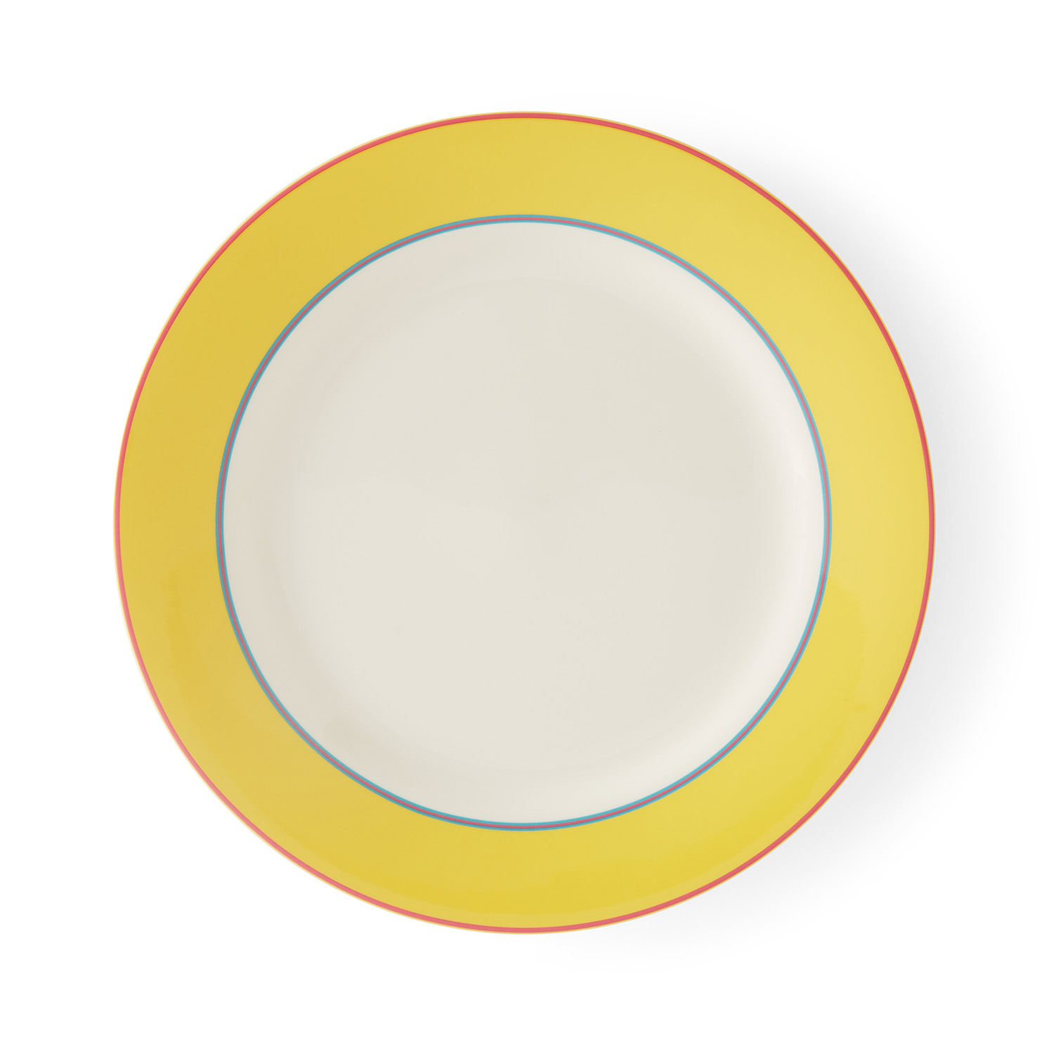 Kit Kemp Calypso Yellow Dinner Plate image number null
